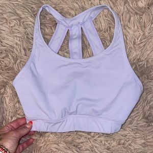 NVGTN lilac purple sports bra